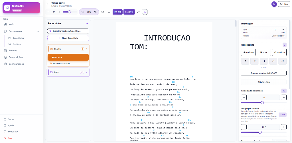 MusicaFS — Aplicativo desenvolvido pela FabriSite
